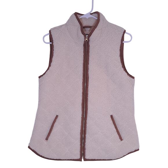 Old Navy Ivory Vest Size S - Picture 1 of 4